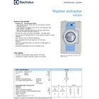 Washer Extactor Electrolux Type W5130N 2