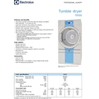Tumble Dryer Electrolux Type T5550 2