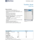 Tumbler Dryer Electrolux Type T5130LAB 2